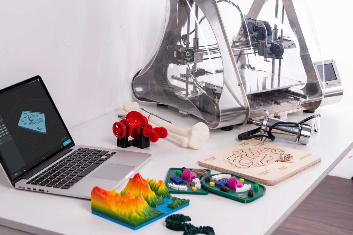 You can create a simple prototype relatively quickly with 3d printing